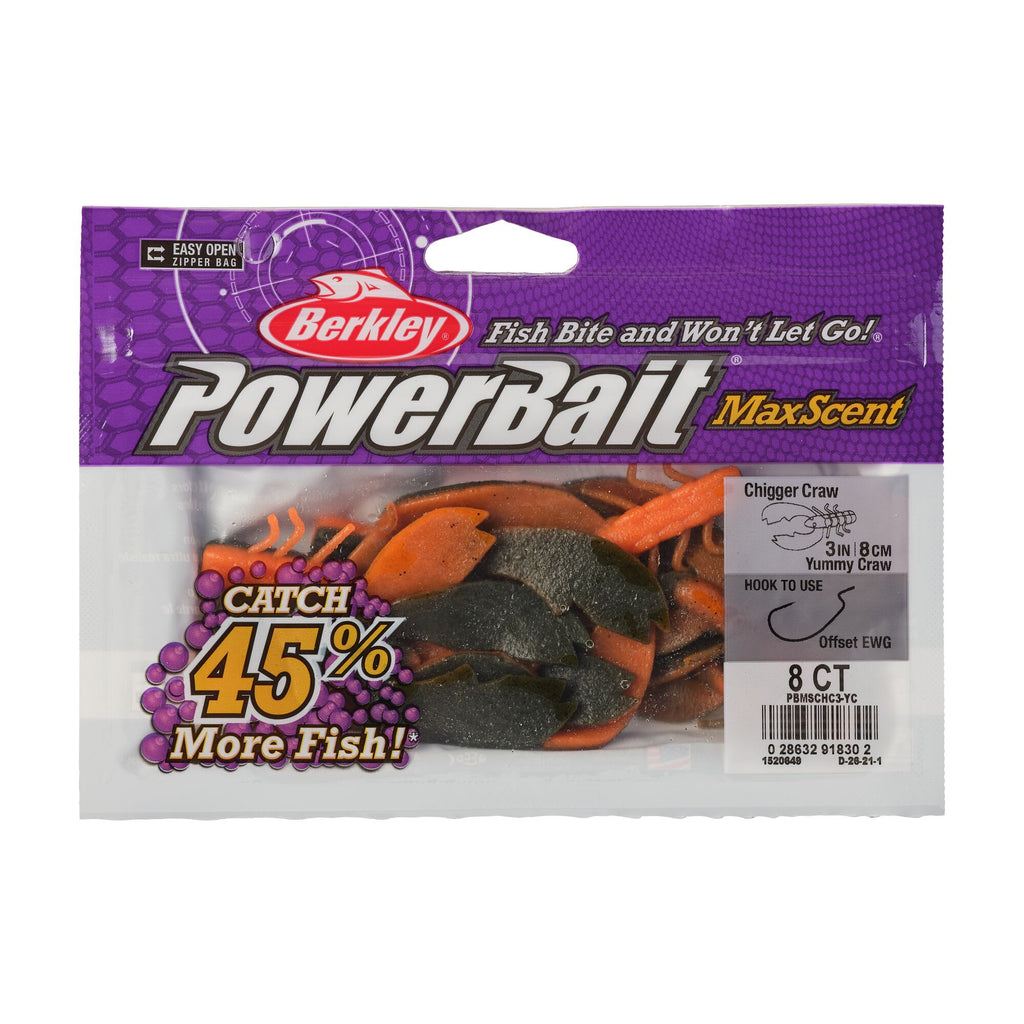 Berkley PowerBait® MaxScent Chigger Craw