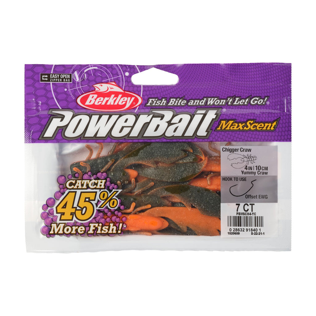 Berkley PowerBait® MaxScent Chigger Craw