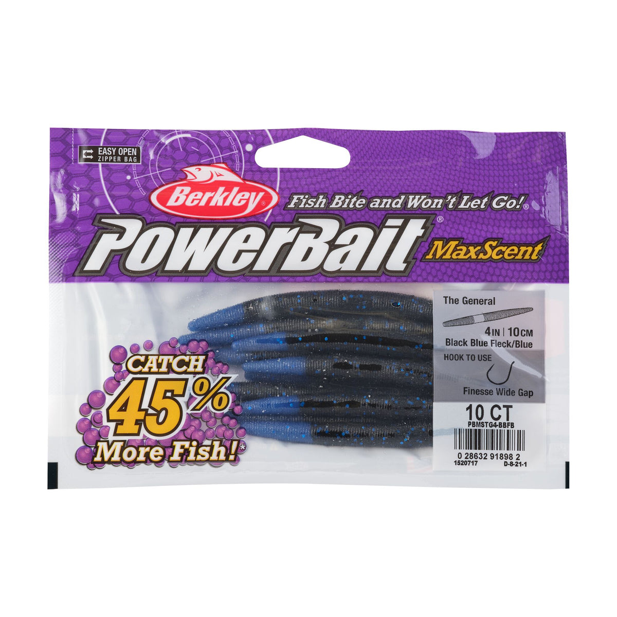Berkley PowerBait® MaxScent The General
