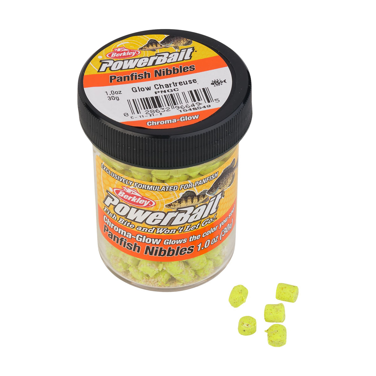Berkley PowerBait® Chroma-Glow Panfish Nibbles