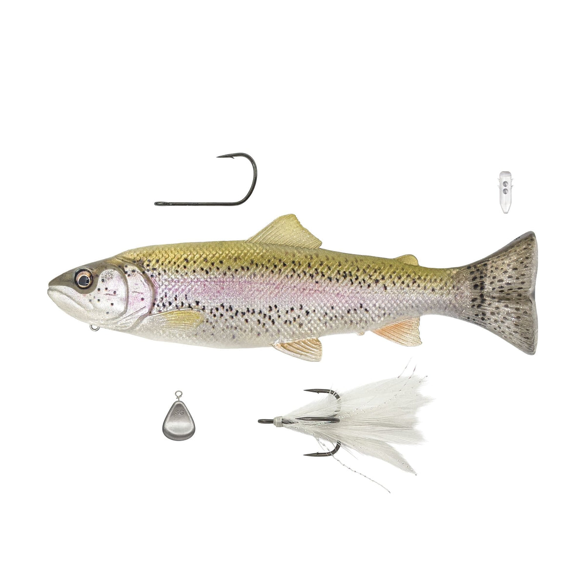 Savage Gear 3D Line Thru Pulse Tail Trout Pro
