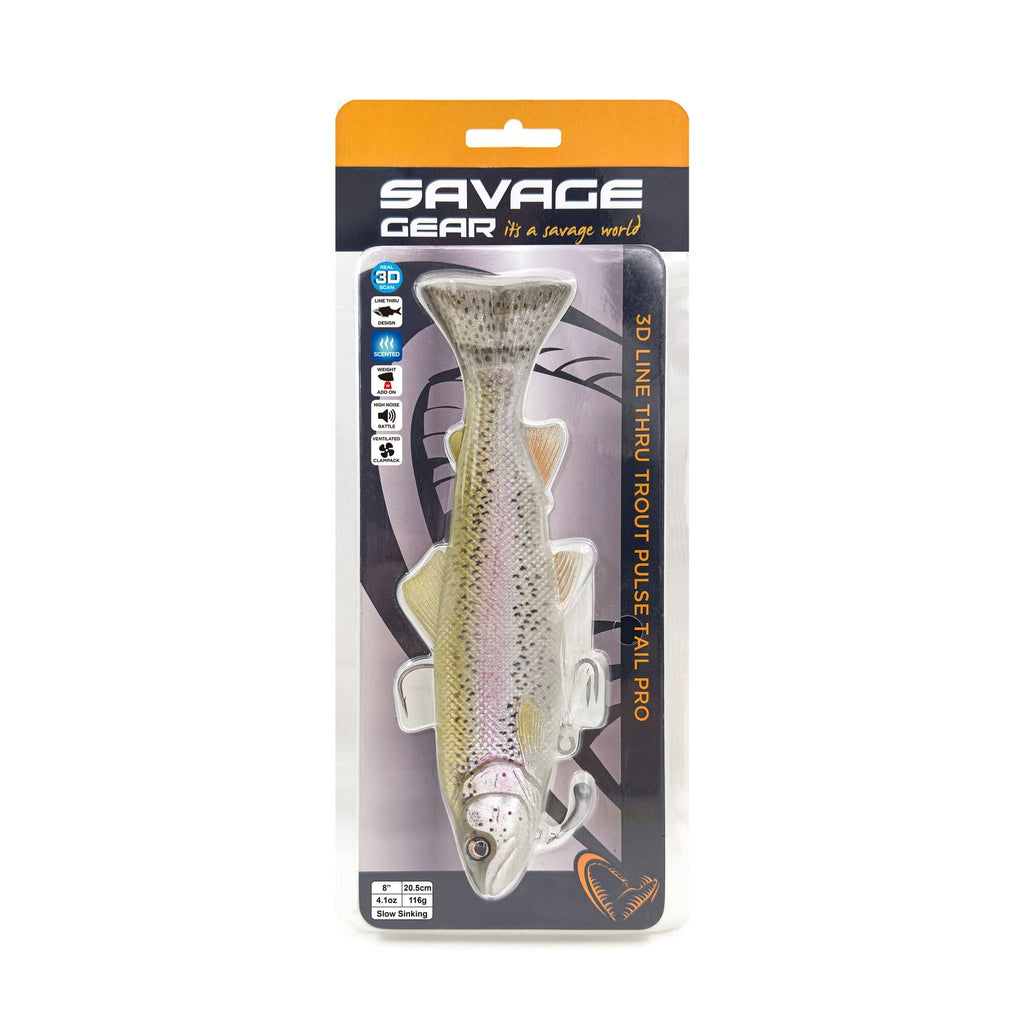 Savage Gear 3D Line Thru Pulse Tail Trout Pro