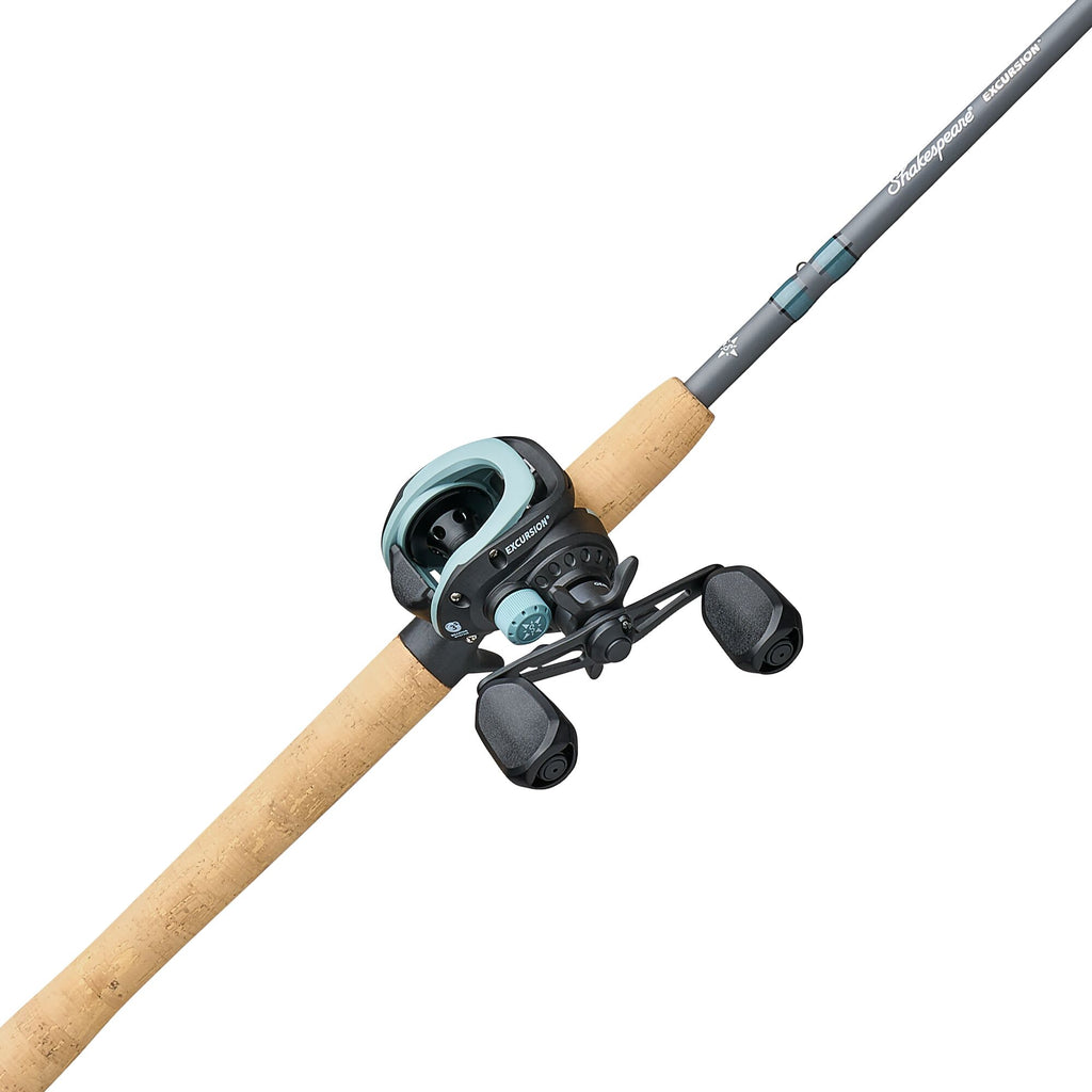 Shakespeare Excursion Baitcast Travel Combo