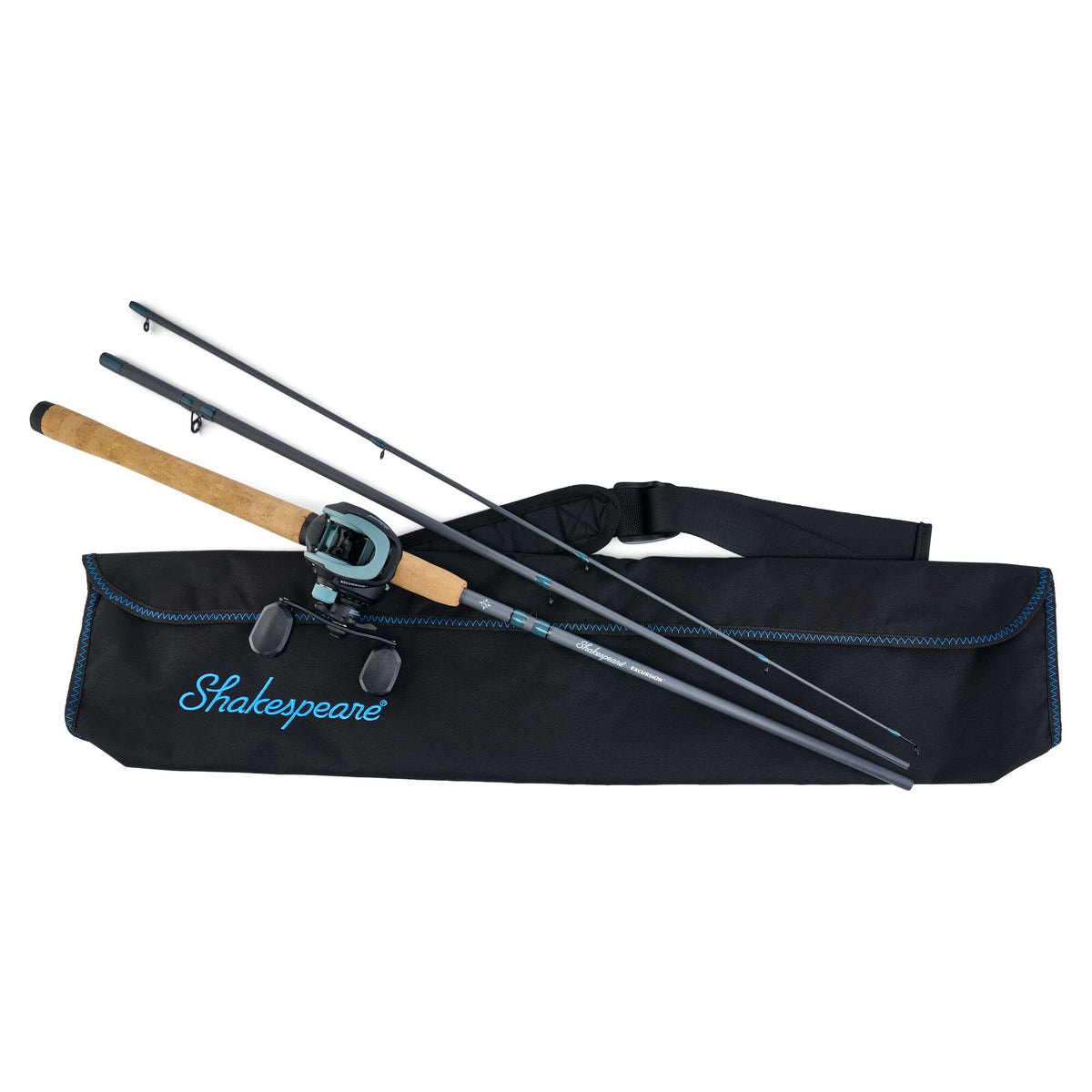 Shakespeare Excursion Baitcast Travel Combo