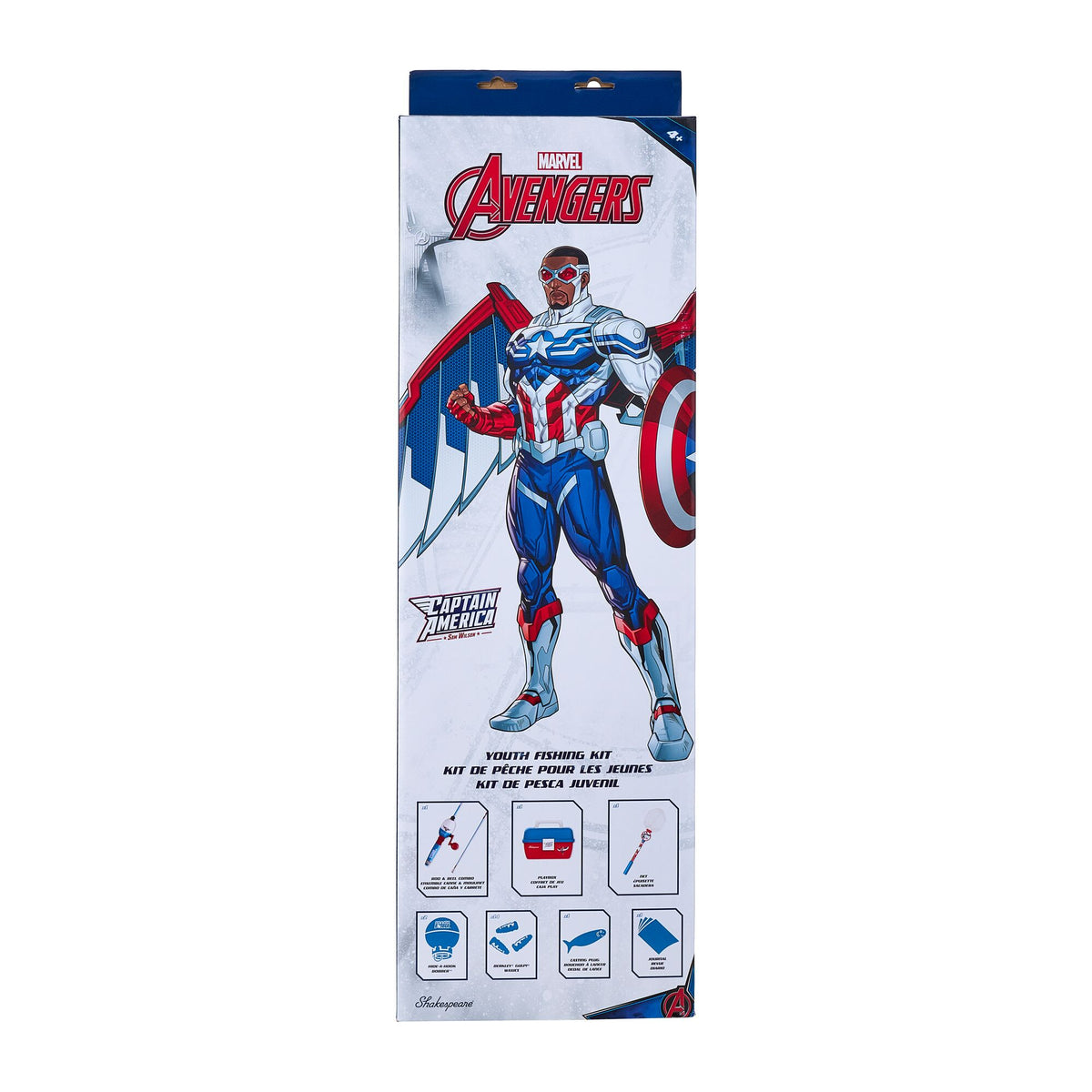 Shakespeare Marvel® Captain America Fishing Kit