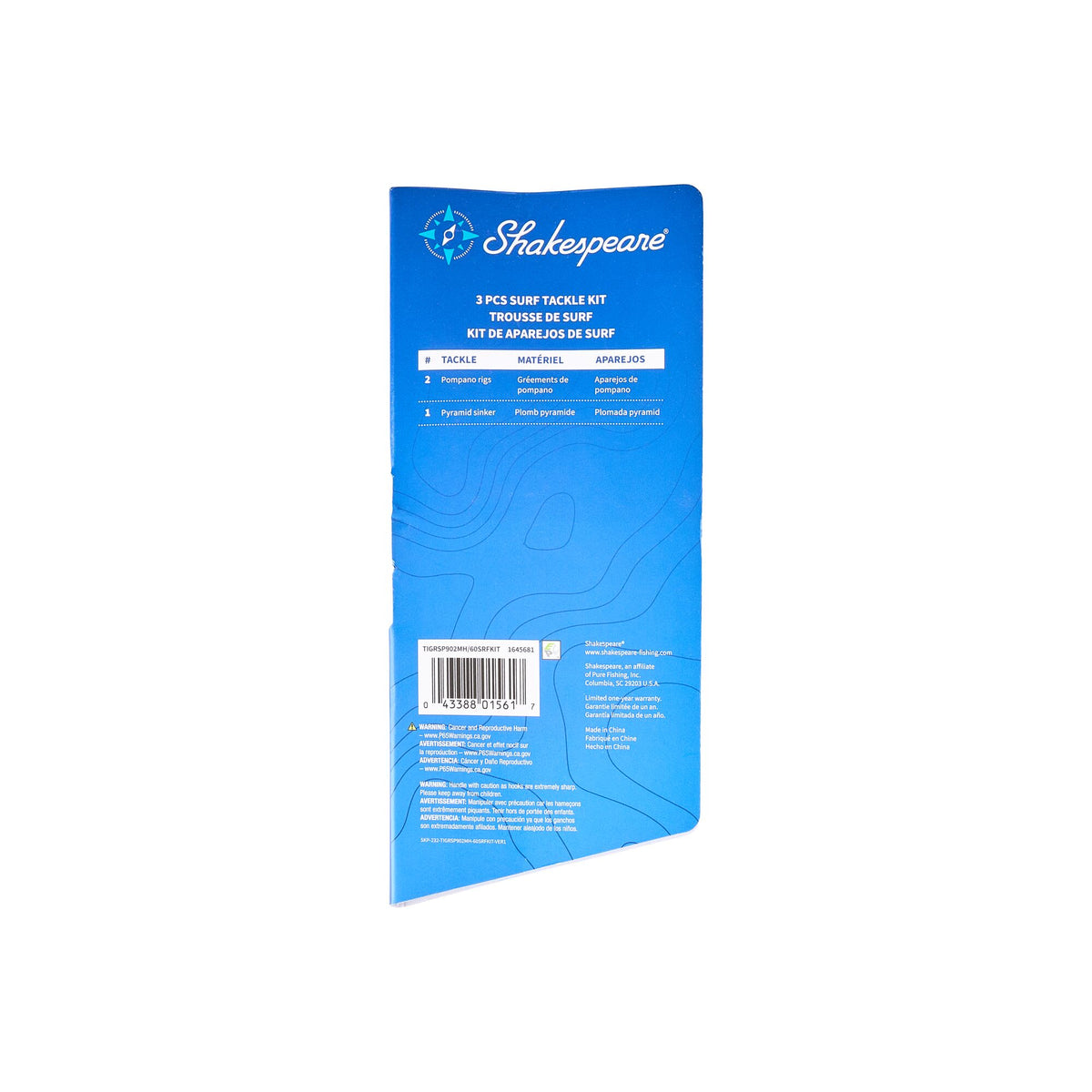 Shakespeare Tiger® Spinning Surf Combo Kit
