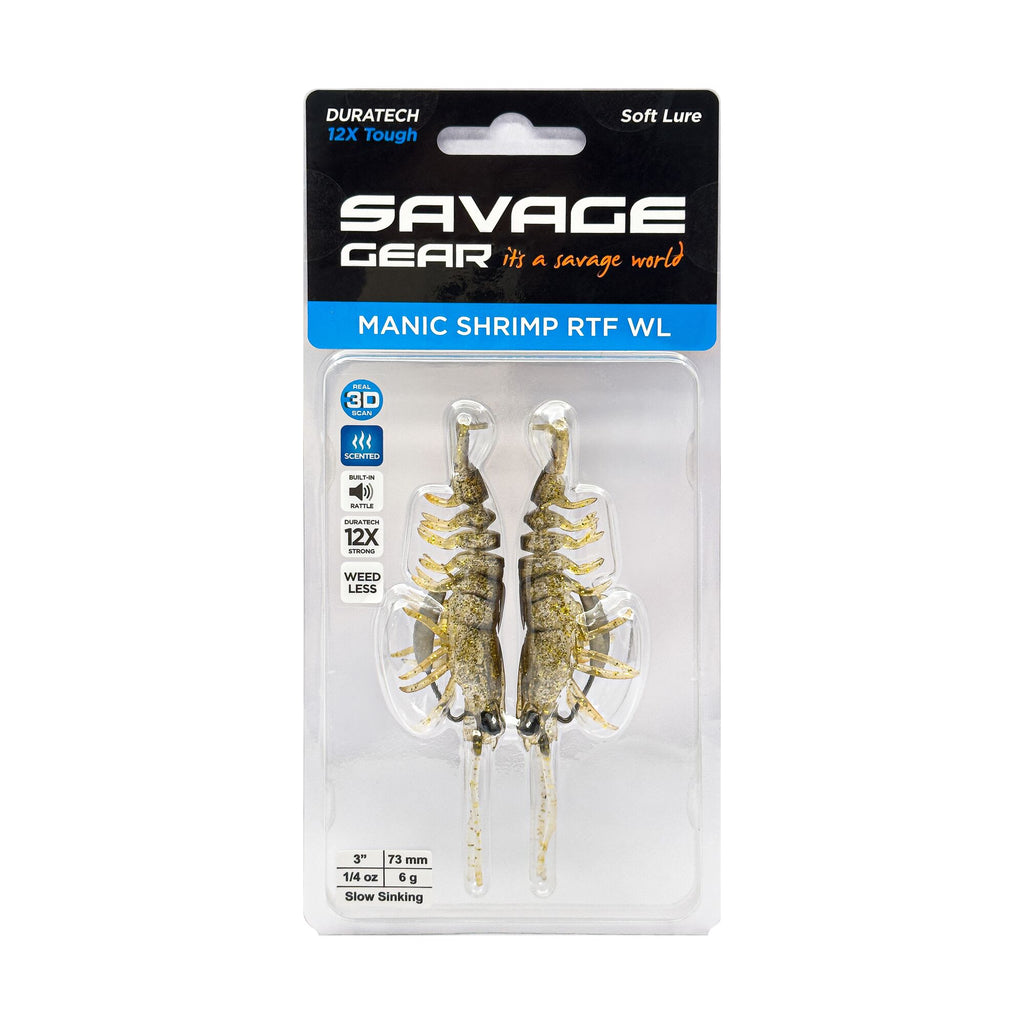 Savage Gear Manic Shrimp Weedless V2