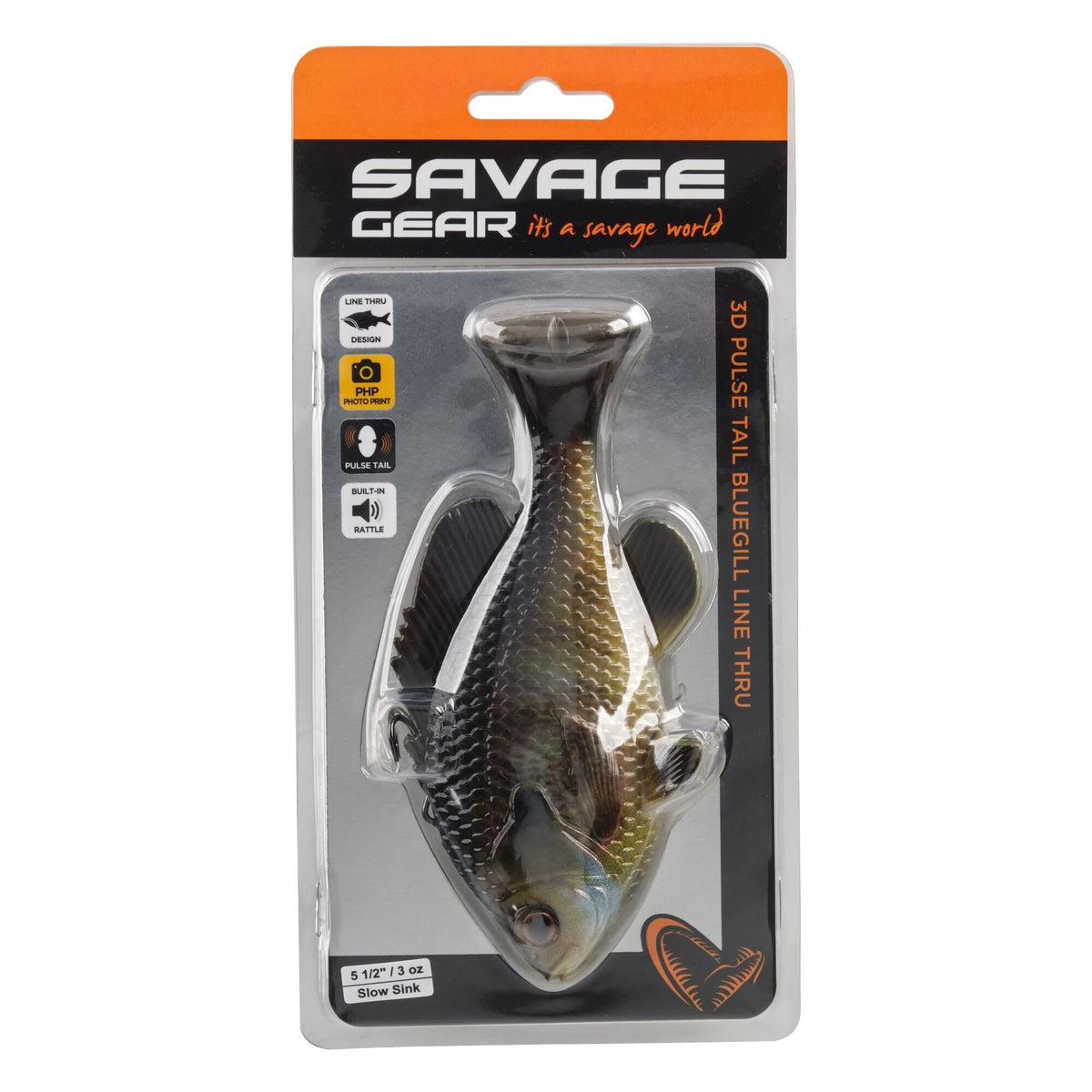 Savage Gear Pulse Tail Bluegill Loose Body