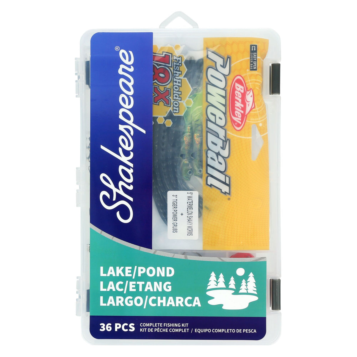 Shakespeare Catch More Fish® Lake Pond Spincast Kit