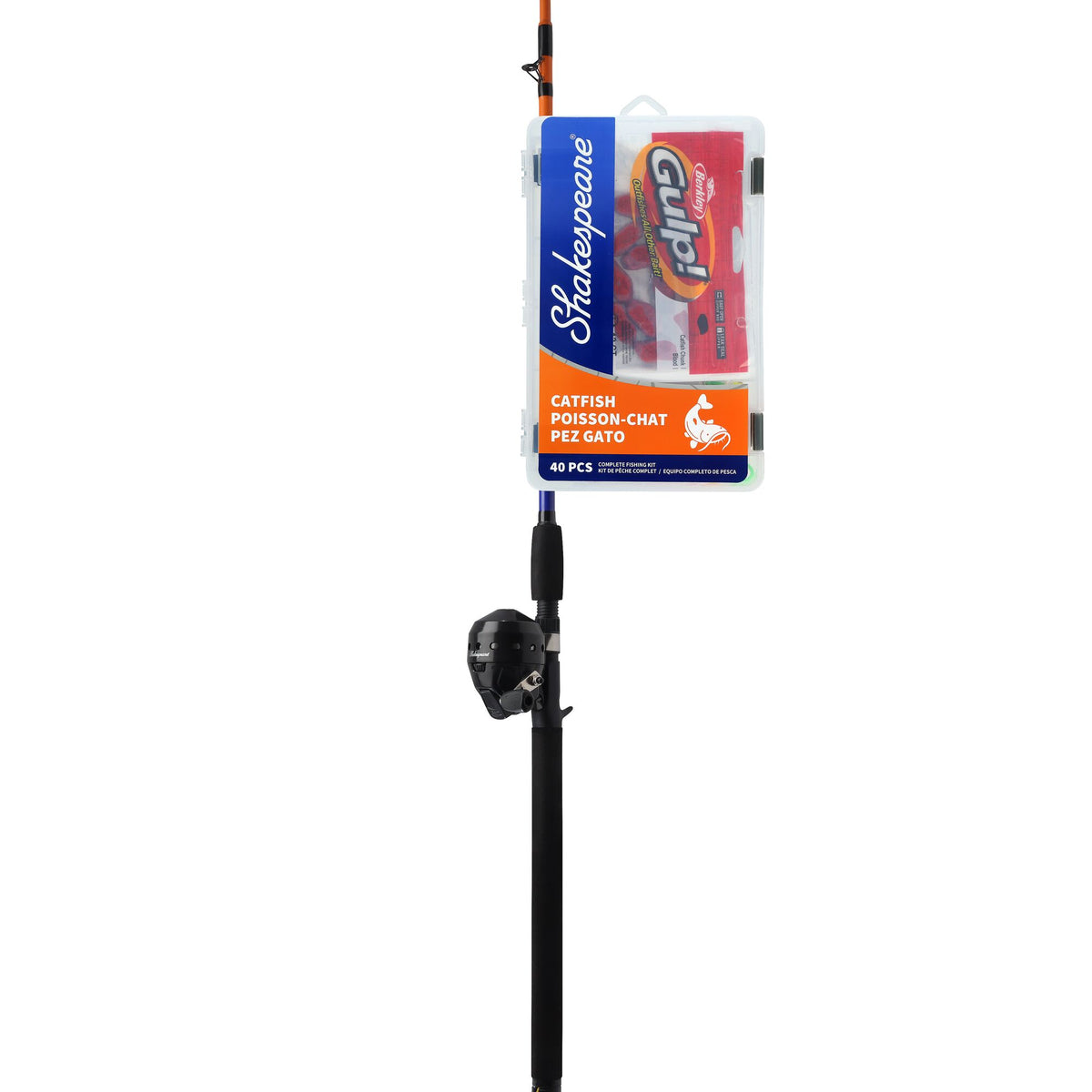 Shakespeare Catch More Fish® Catfish Spincast Kit