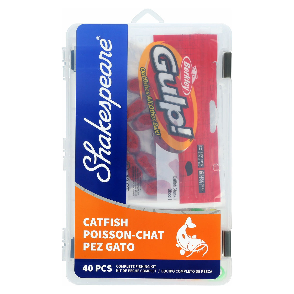 Shakespeare Catch More Fish® Catfish Spinning Kit