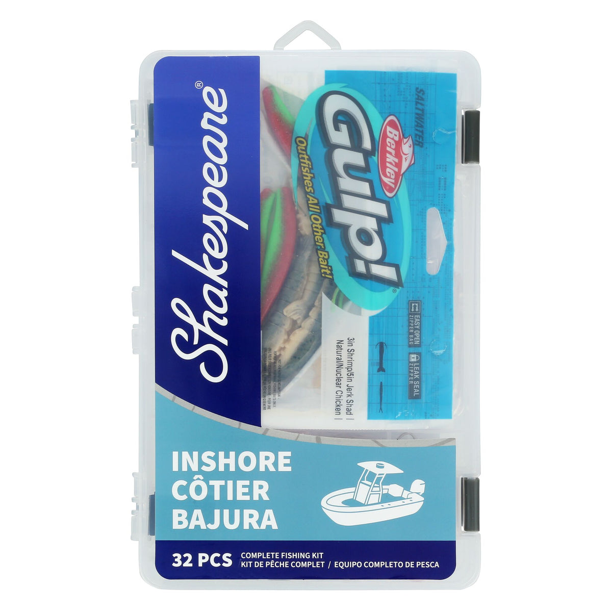 Shakespeare Catch More Fish® Inshore Spinning Kit