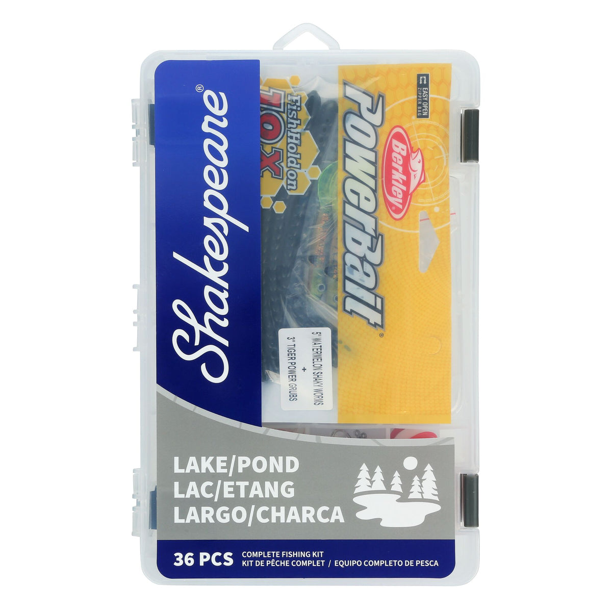 Shakespeare Catch More Fish® Lake Pond Spincast Kit