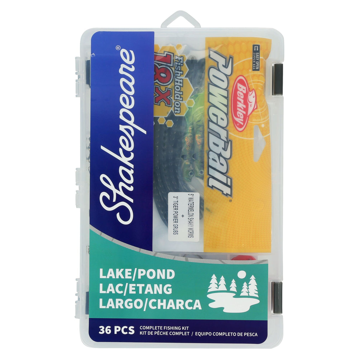 Shakespeare Catch More Fish® Lake Pond Spinning Kit