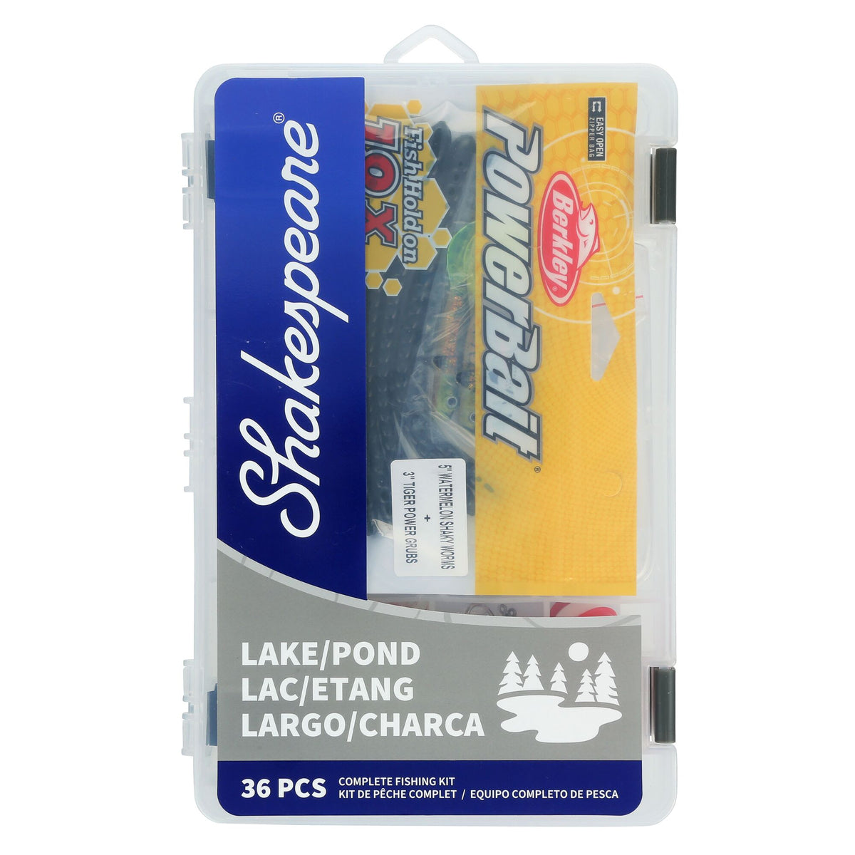 Shakespeare Catch More Fish® Lake Pond Spinning Kit