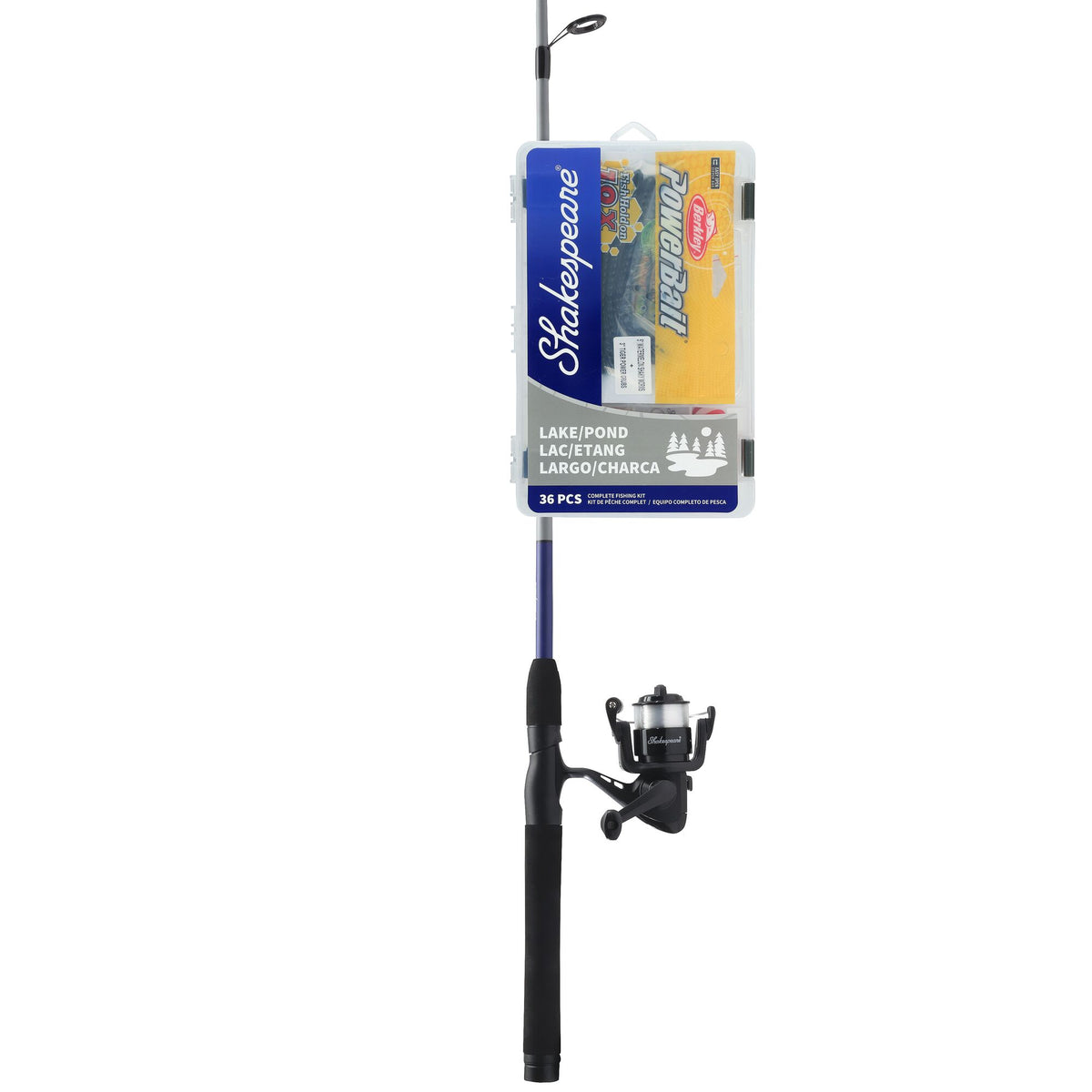 Shakespeare Catch More Fish® Lake Pond Spinning Kit