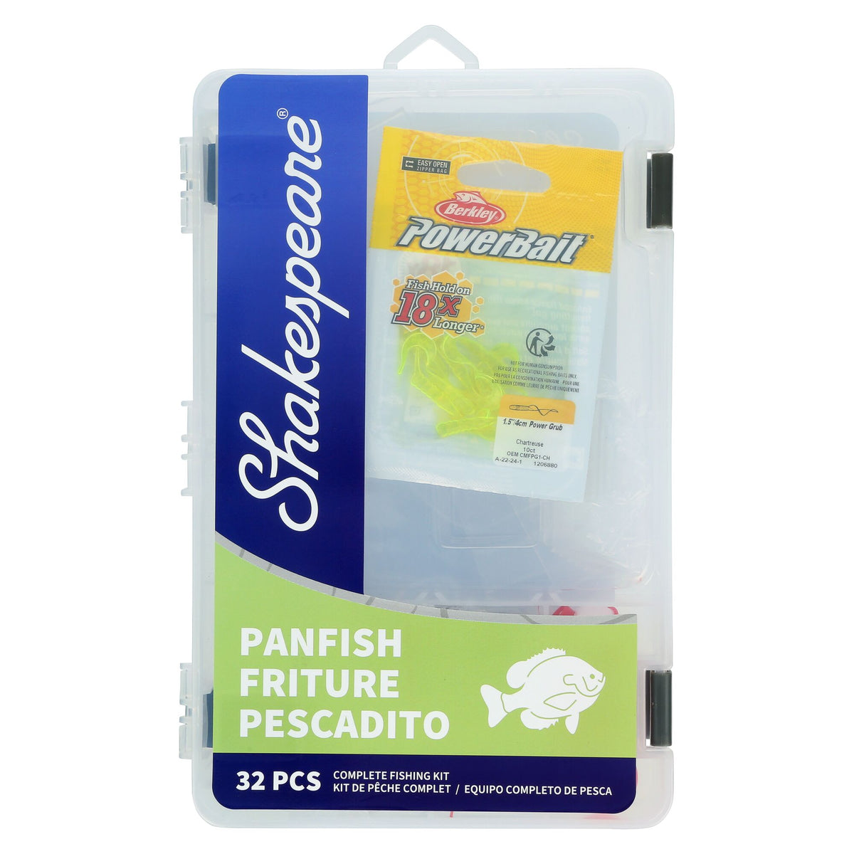 Shakespeare Catch More Fish® Panfish Spinning Kit