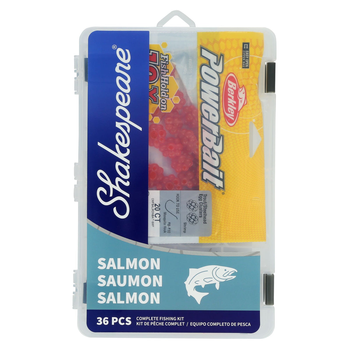 Shakespeare Catch More Fish® Salmon Spinning Kit