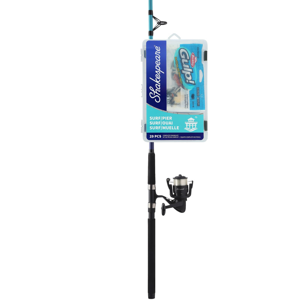 Shakespeare Catch More Fish® Surf Pier 8 Foot Spinning Kit
