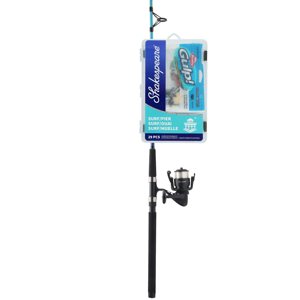 Shakespeare Catch More Fish® Surf Pier 7 Foot Spinning Kit