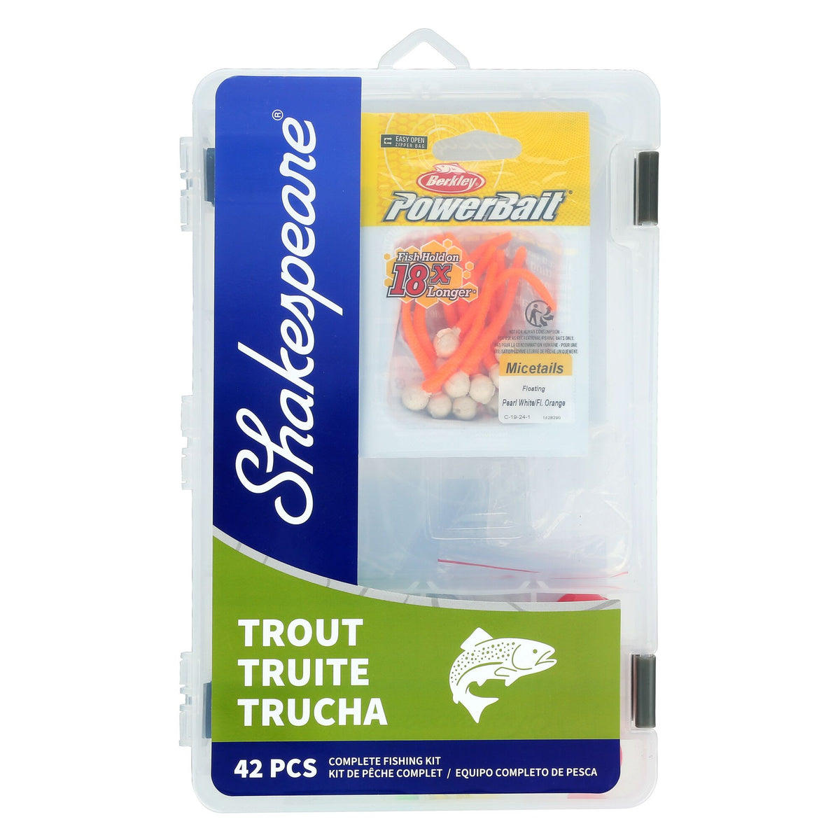 Shakespeare Catch More Fish® Trout Spinning Kit