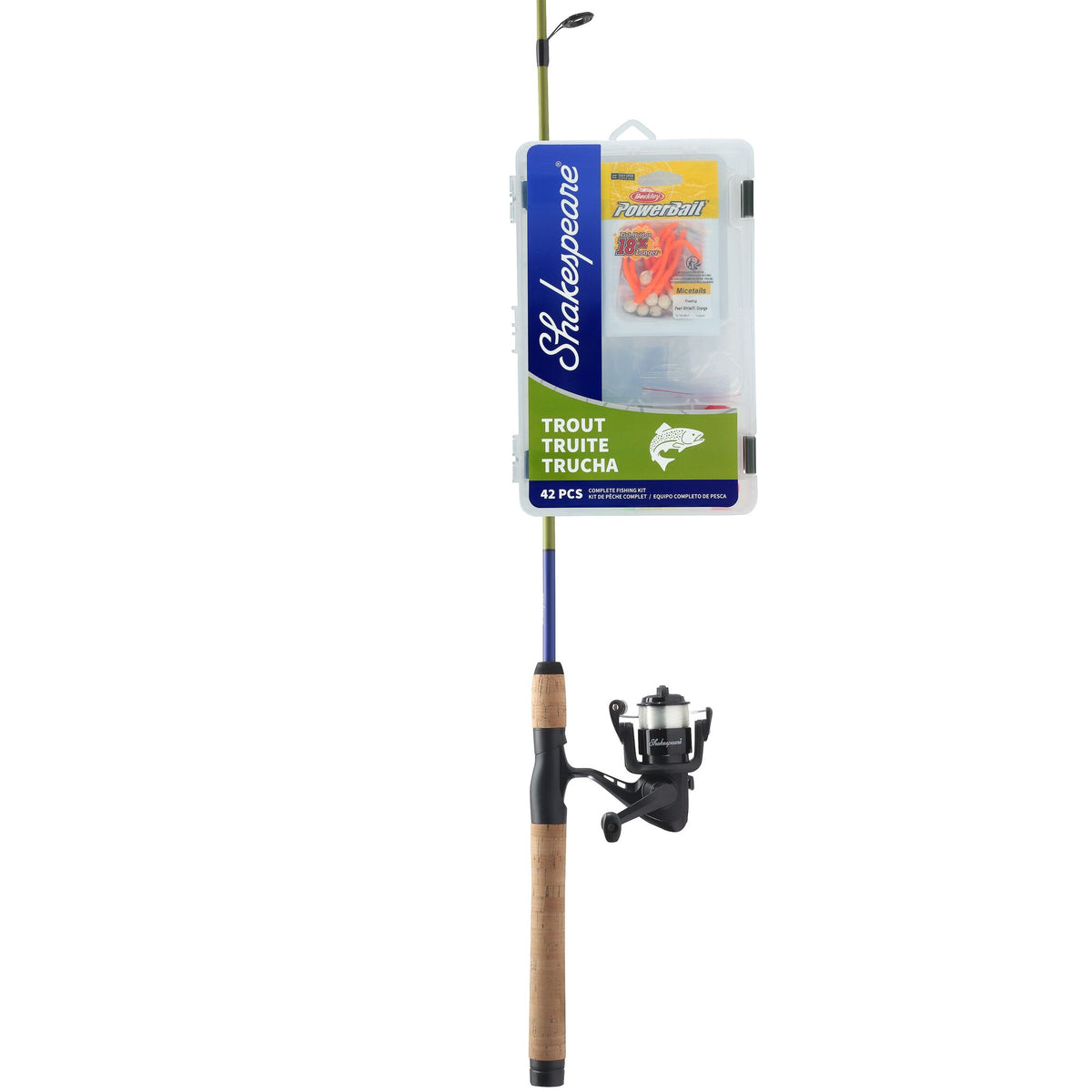 Shakespeare Catch More Fish® Trout West Spinning Kit
