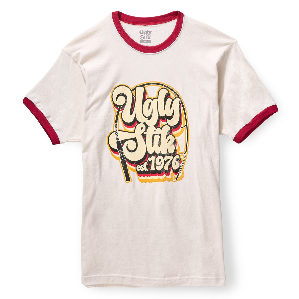 Ugly Stik 70's Ringer T-Shirt