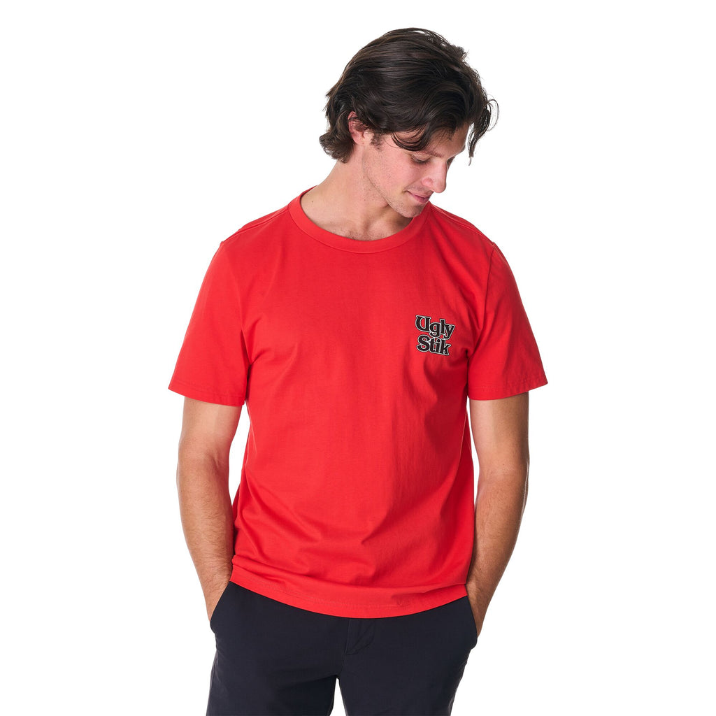 Ugly Stik Double Logo Short Sleeve T-Shirt